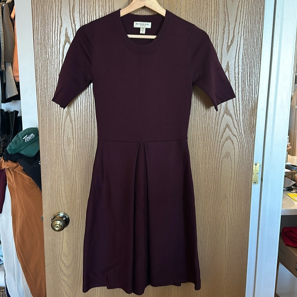 Burberry Wine Dress
